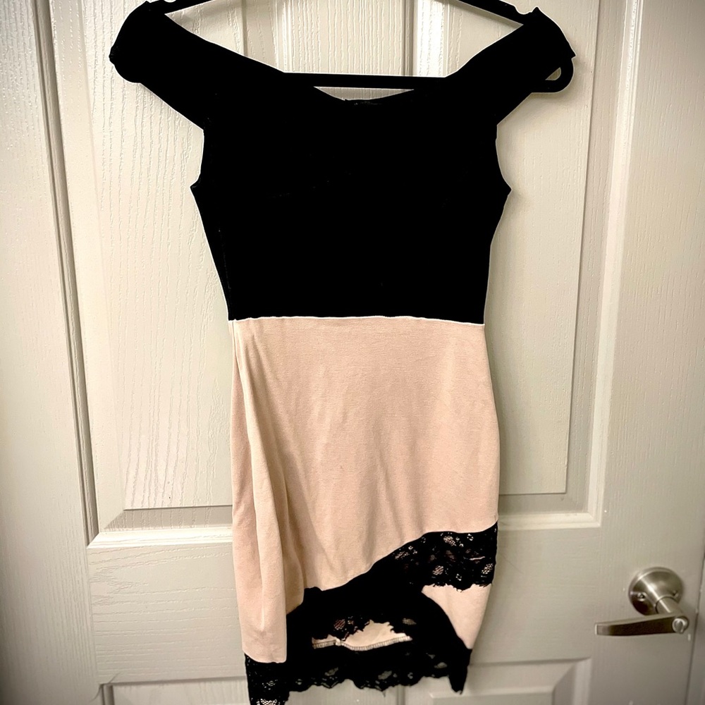 Fashion Nova off the shoulder mini dress